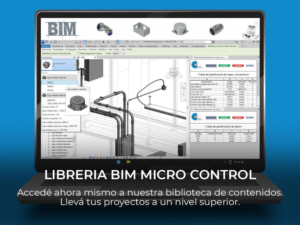 Librería BIM Micro Control