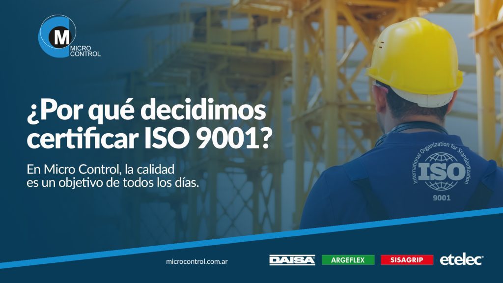 ¿Por qué certificamos ISO 9001? Compromiso con la calidad en cada paso. 2 OK iso 9001 blog c