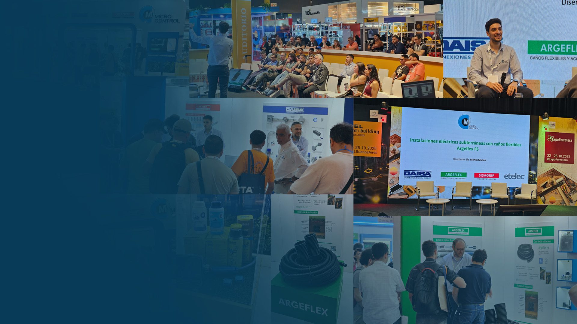 Micro Control otra vez presente en la BIEL 2025 Light and Building. 1 Micro Control otra vez presente en la BIEL 2025 Light and Building.